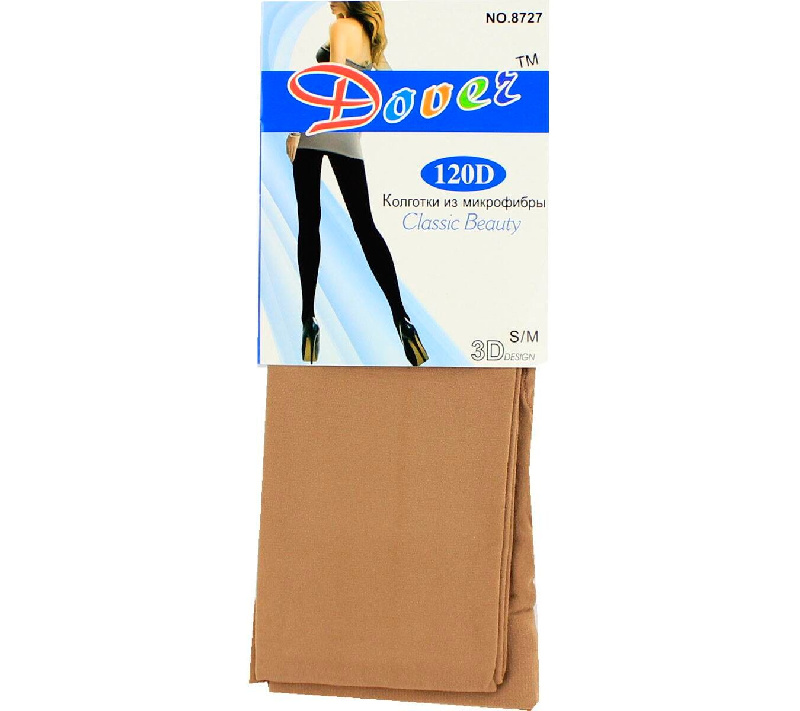 Колготки женские 120 бежевый