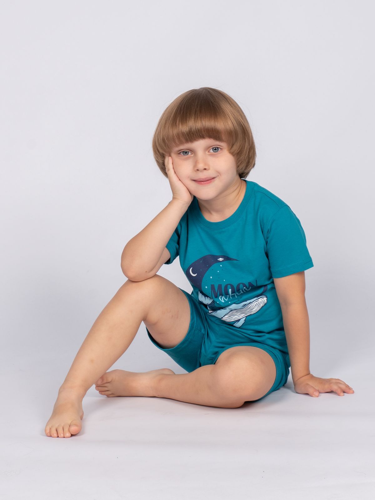 Пижама для мальчика (футболка+шорты)