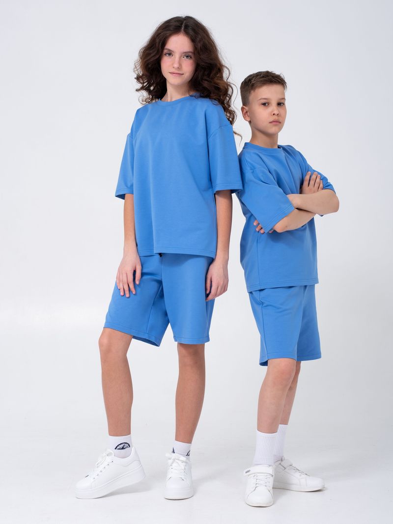 Комплект детский (джемпер кор. рукав + шорты)