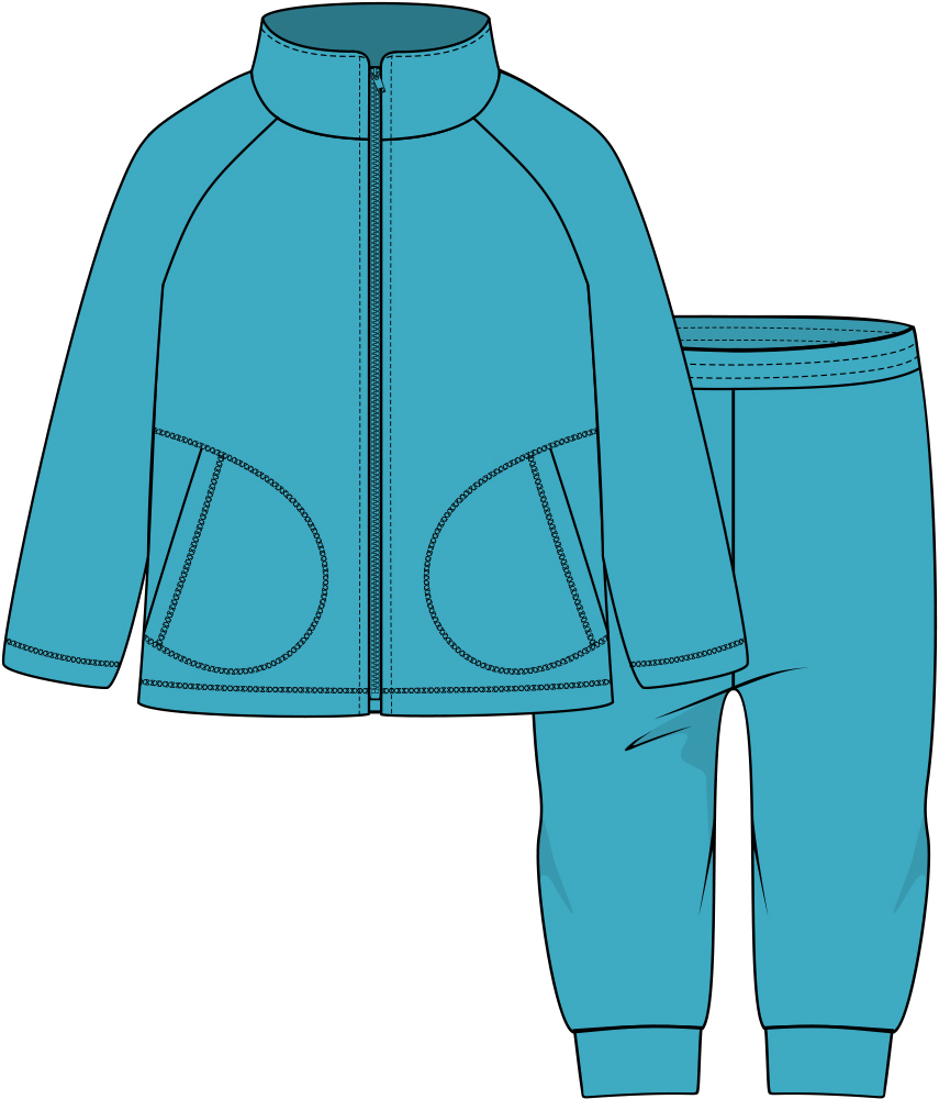 Комплект детский (джемпер+брюки)