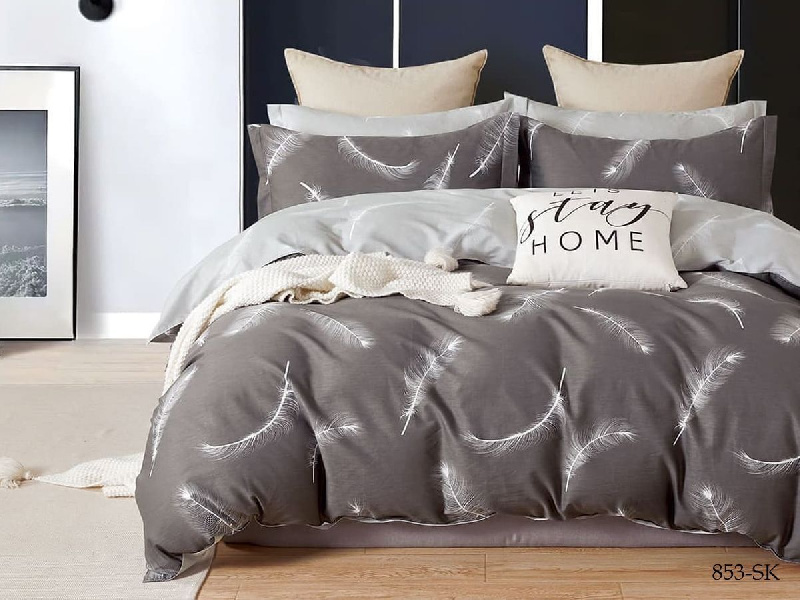 Комплект постельного белья, евро, сатин