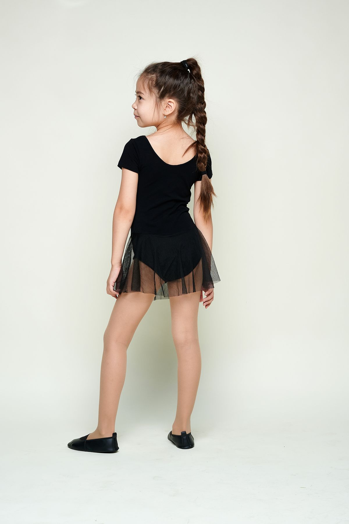 Боди трикотажное с юбкой (короткий рукав)