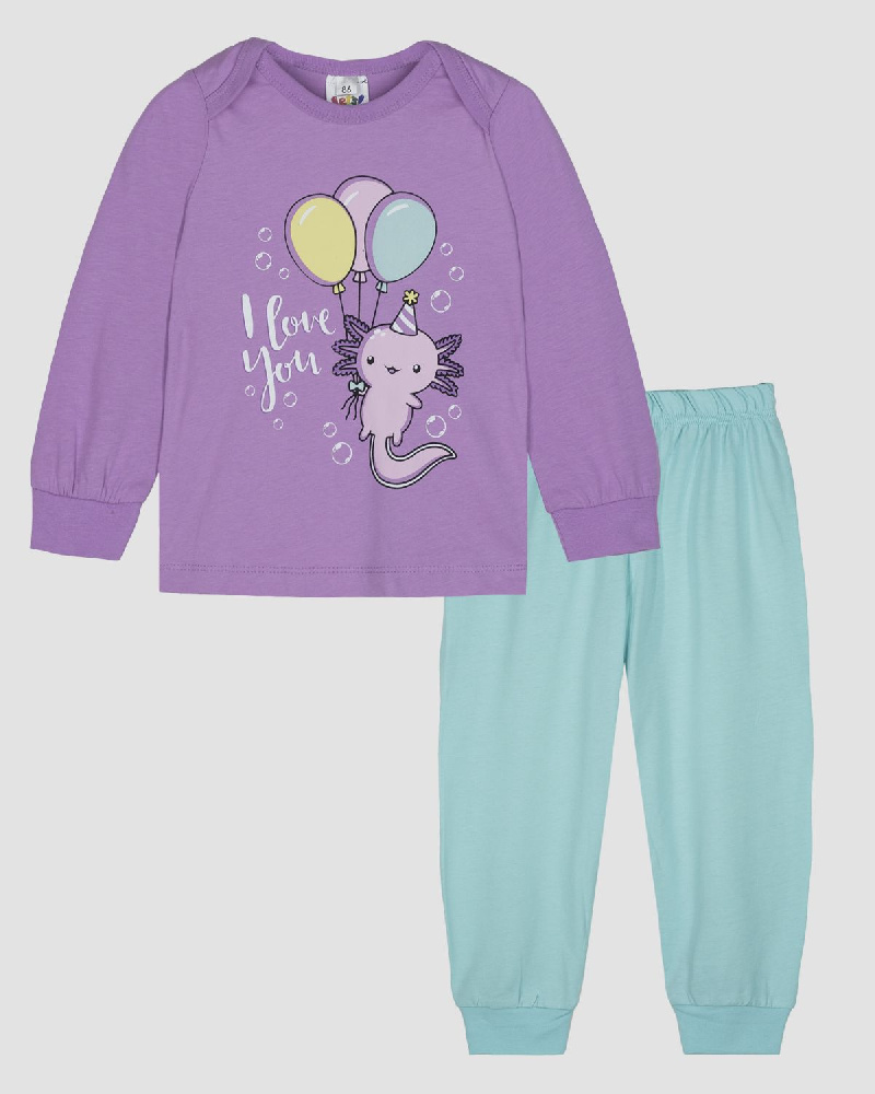 Пижама для девочки (джемпер+брюки) Пижама для девочки (джемпер+брюки)