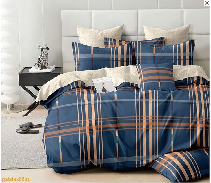 Комплект постельного белья, 2-спальное, поплин