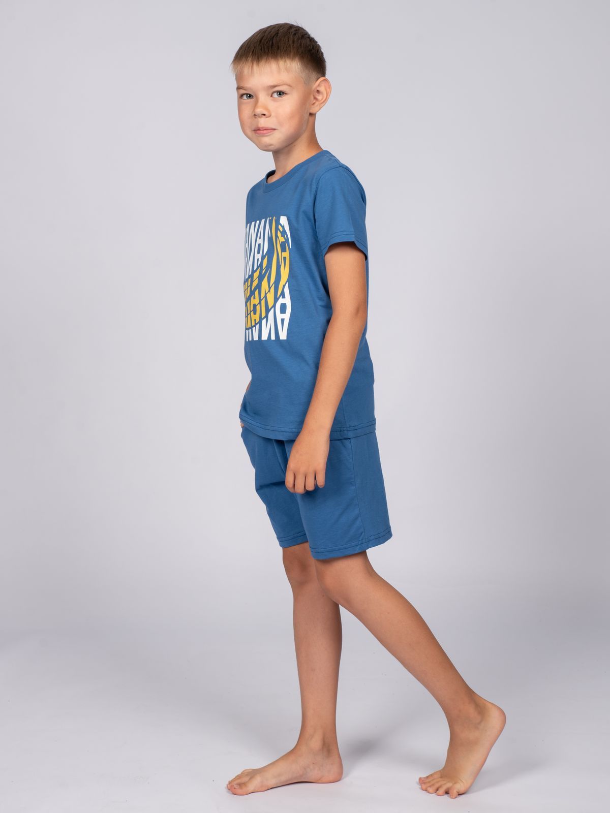 Пижама для мальчика (футболка+шорты)