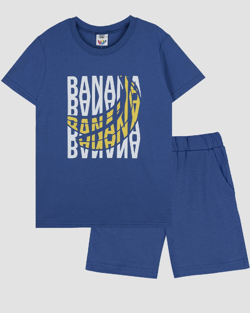 Пижама для мальчика (футболка+шорты)