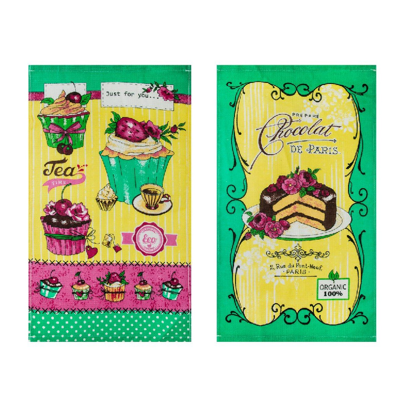 Набор вафельных полотенец (2шт.)