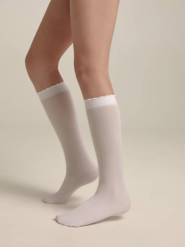 Гольфы детские Princess 40 bianco