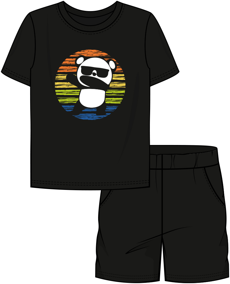Пижама для мальчика (футболка+шорты)