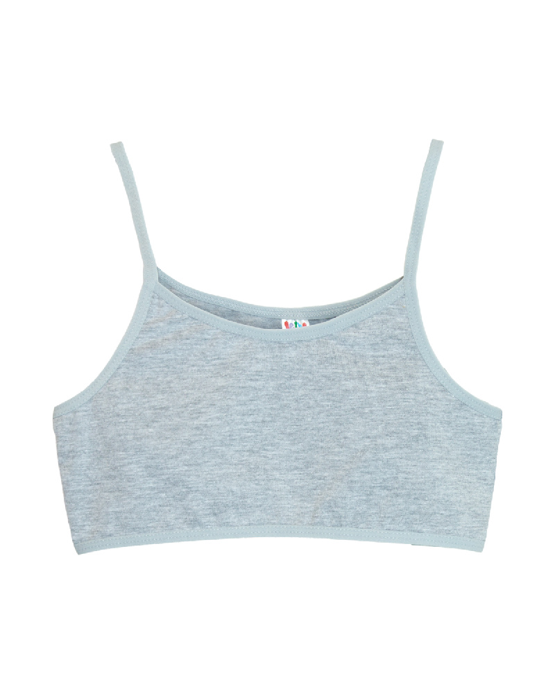 Майка для девочки на бретелях (бразильетка)