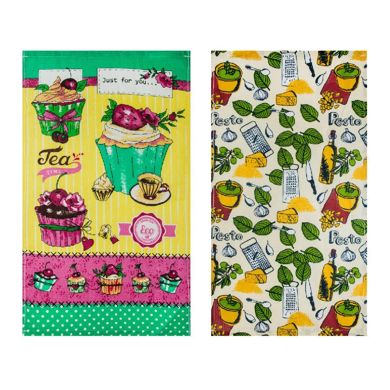 Набор вафельных полотенец (2шт.)