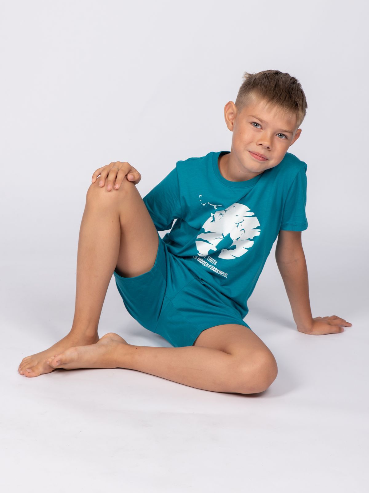 Пижама для мальчика (футболка+шорты)