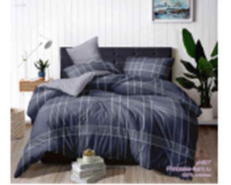 Комплект постельного белья, 2-спальное, сатин