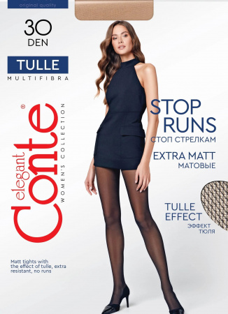 Колготки женские Tulle 30 natural