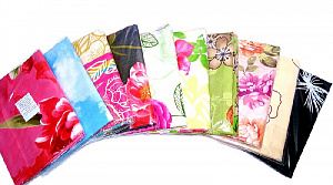 Простыня на резинке 160х200, сатин