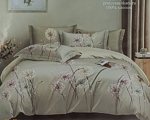 Комплект постельного белья, 1.5-спальное, поплин