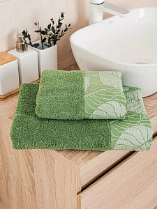 Комплект махровых полотенец