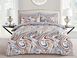 Комплект постельного белья, дуэт, сатин