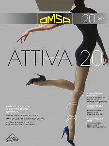 Колготки женские Attiva 20 fumo