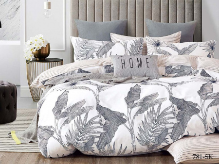 Комплект постельного белья, 2-спальное, сатин