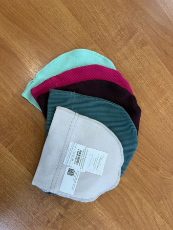 Шапочка-колпачок (из трикотажа) "БАБОЧКА"