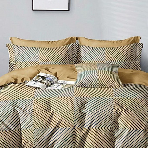 Комплект постельного белья, евро, поплин