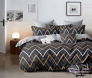 Комплект постельного белья, 2-спальное, сатин