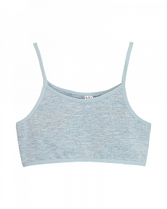 Майка для девочки на бретелях (бразильетка)