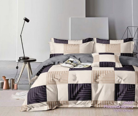 Комплект постельного белья, 2-спальное, сатин