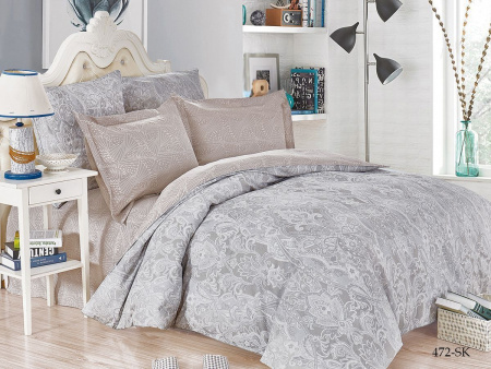 Комплект постельного белья, евро, сатин