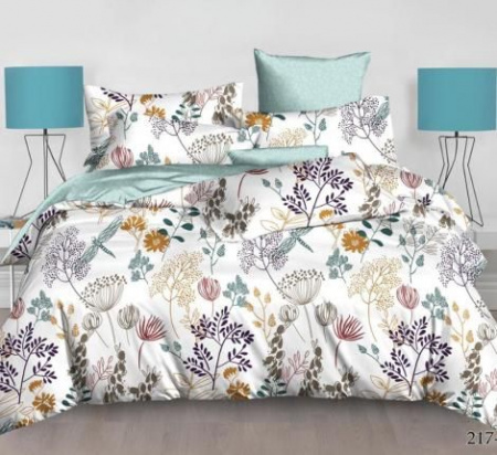 Комплект постельного белья, 1.5-спальное, поплин