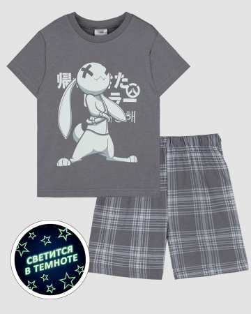 Пижама для мальчика (футболка+шорты)