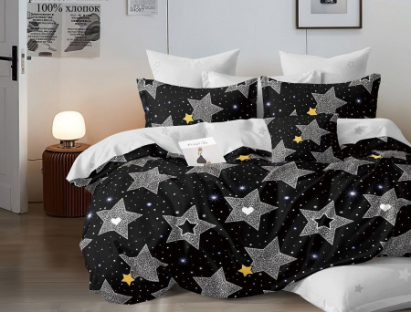 Комплект постельного белья, 2-спальное, поплин