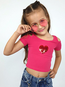 Фуфайка для девочки